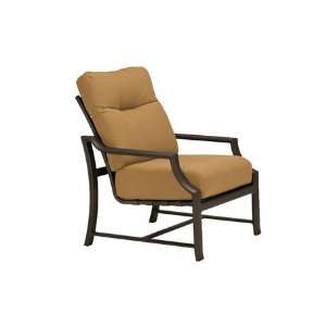  Tropitone Windsor Cushion Aluminum Arm Patio Lounge Chair 