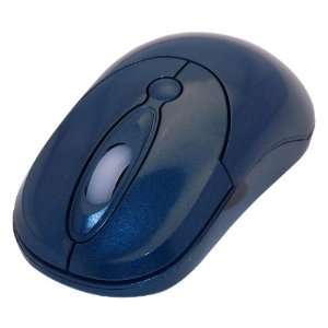   Mini Bluetooth Wireless Notebook Optical Mouse   Blue Electronics