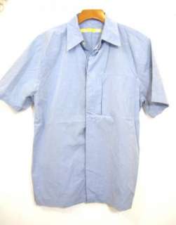 Full Circle UK Mens Short Sleeve Button Up Shirt sz S  