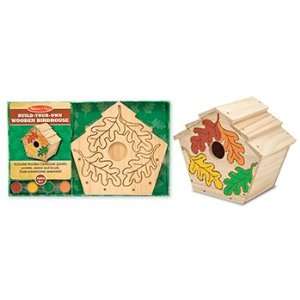   value Build Your Own Wooden Birdhouse By Melissa & Doug Toys & Games