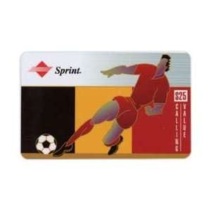   Phone Card $25. Soccer World Cup 1994 Belgium 